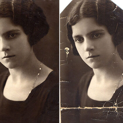 איחוי תמונה ישנה